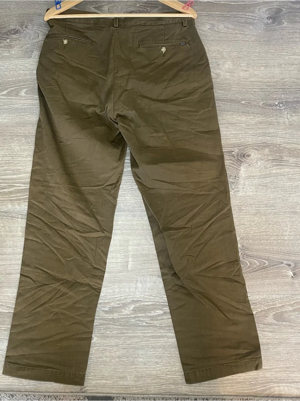 Polo Ralph Lauren Men’s Classic Fit Chino Pants Brown 35x30 Cotton